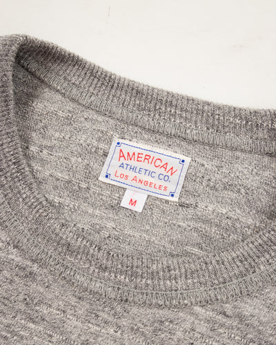 The Real McCoy's Loopwheeled Athletic Longsleeve Tee - Gray - Standard & Strange