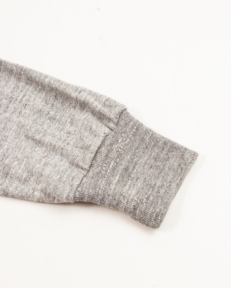 The Real McCoy's Loopwheeled Athletic Longsleeve Tee - Gray - Standard & Strange