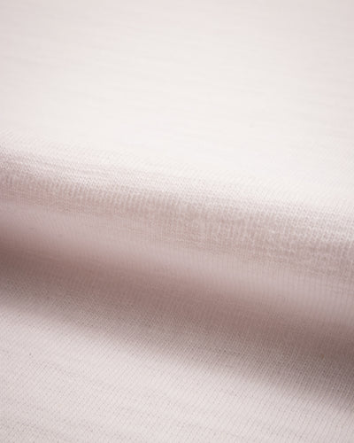 The Real McCoy's Loopwheeled Athletic Longsleeve Tee - White - Standard & Strange