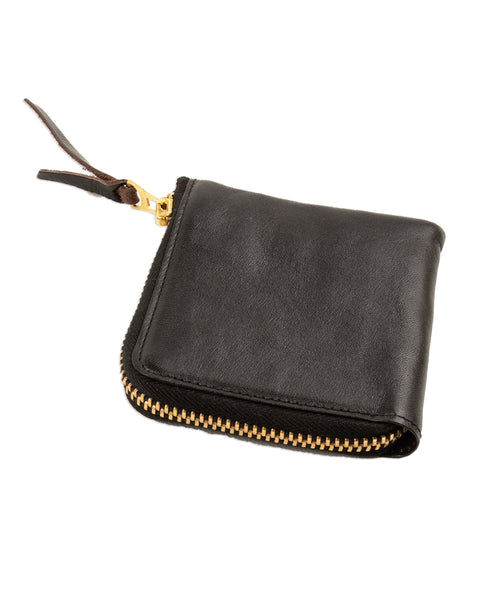 The Real McCoy's McCoy's Horsehide Wallet - Black - Standard & Strange