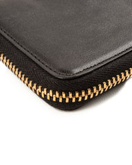 The Real McCoy's McCoy's Horsehide Wallet - Black - Standard & Strange