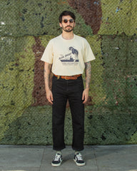 The Real McCoy's Military Tee / The Blue Ghost - Ecru - Standard & Strange