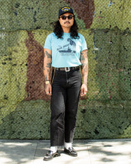 The Real McCoy's Military Tee / The Blue Ghost - Teal - Standard & Strange