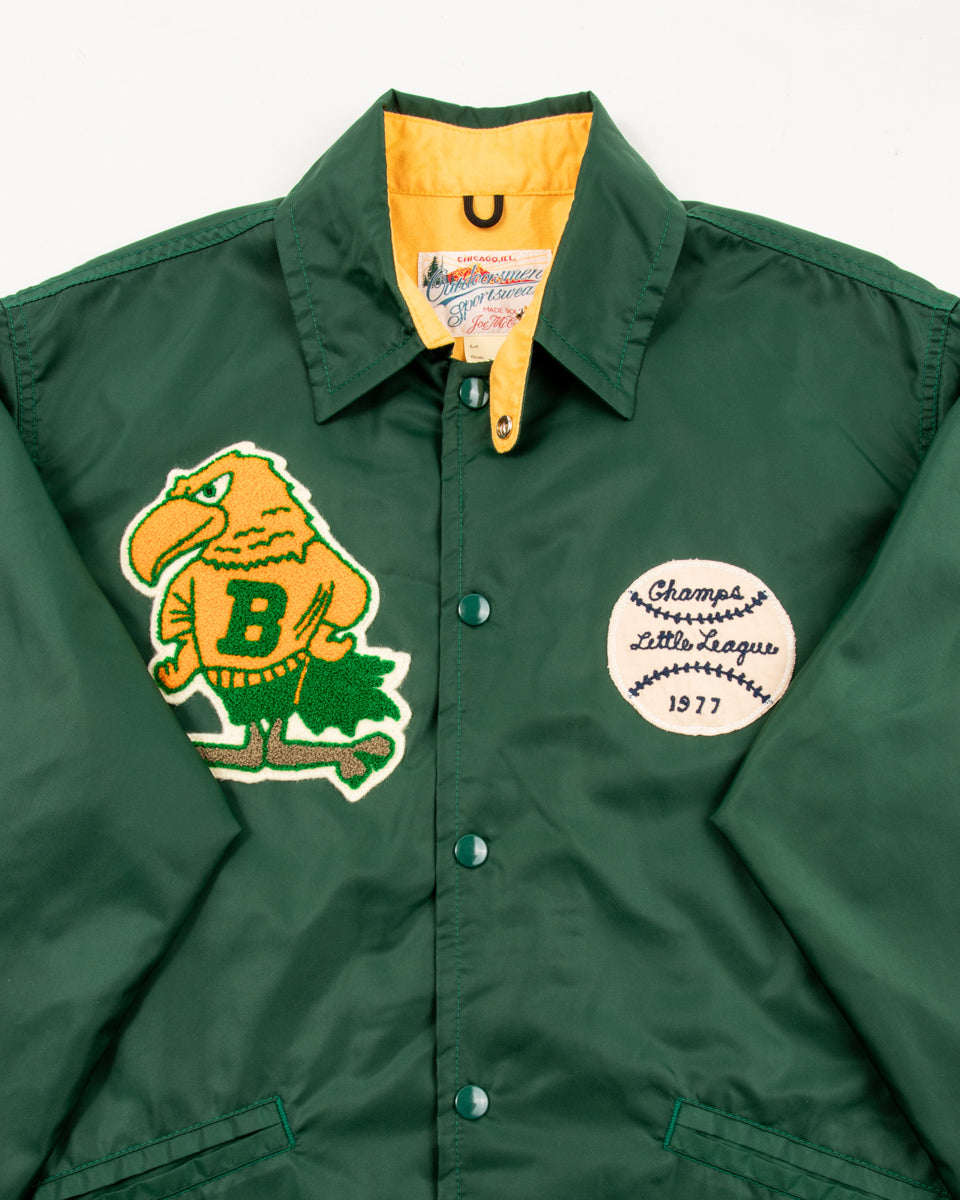 The Real McCoy's Nylon Coach Jacket / Birdies - Forest – Standard