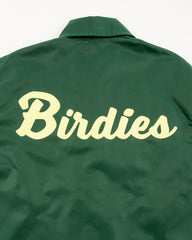 The Real McCoy's Nylon Coach Jacket / Birdies - Forest - Standard & Strange