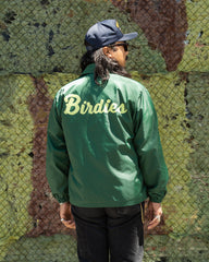 The Real McCoy's Nylon Coach Jacket / Birdies - Forest - Standard & Strange