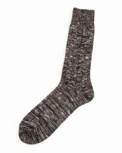 The Real McCoy's Outdoor Socks "Camp" - Charcoal - Standard & Strange