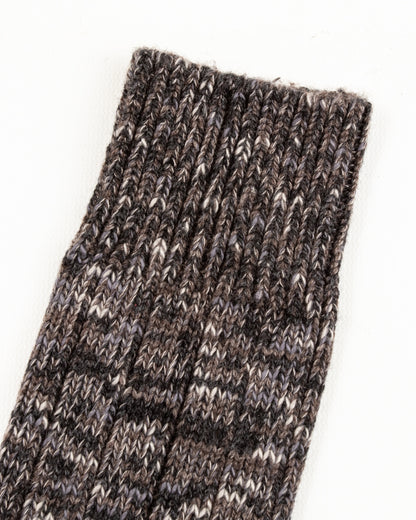 The Real McCoy's Outdoor Socks "Camp" - Charcoal - Standard & Strange