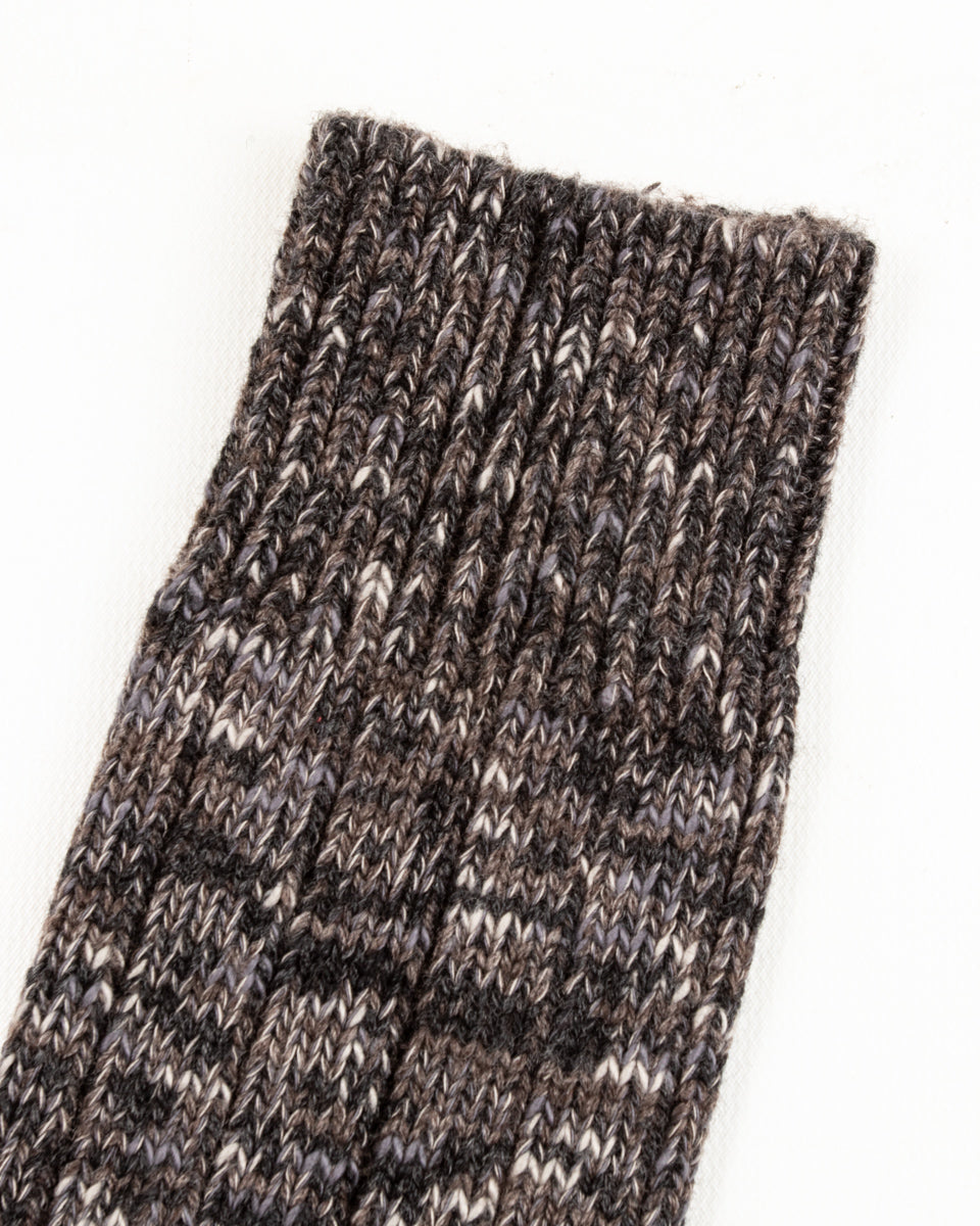 The Real McCoy's Outdoor Socks "Camp" - Charcoal - Standard & Strange