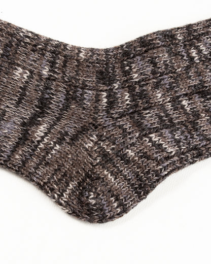 The Real McCoy's Outdoor Socks "Camp" - Charcoal - Standard & Strange