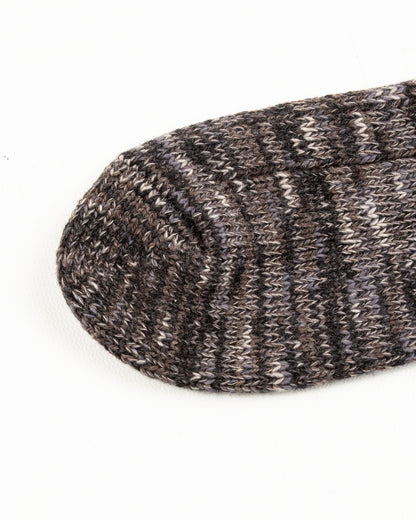 The Real McCoy's Outdoor Socks "Camp" - Charcoal - Standard & Strange