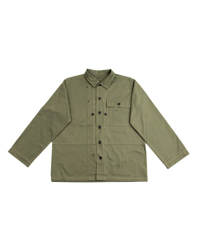 The Real McCoy's P-44 Utility Coat - Sage Green - Standard & Strange