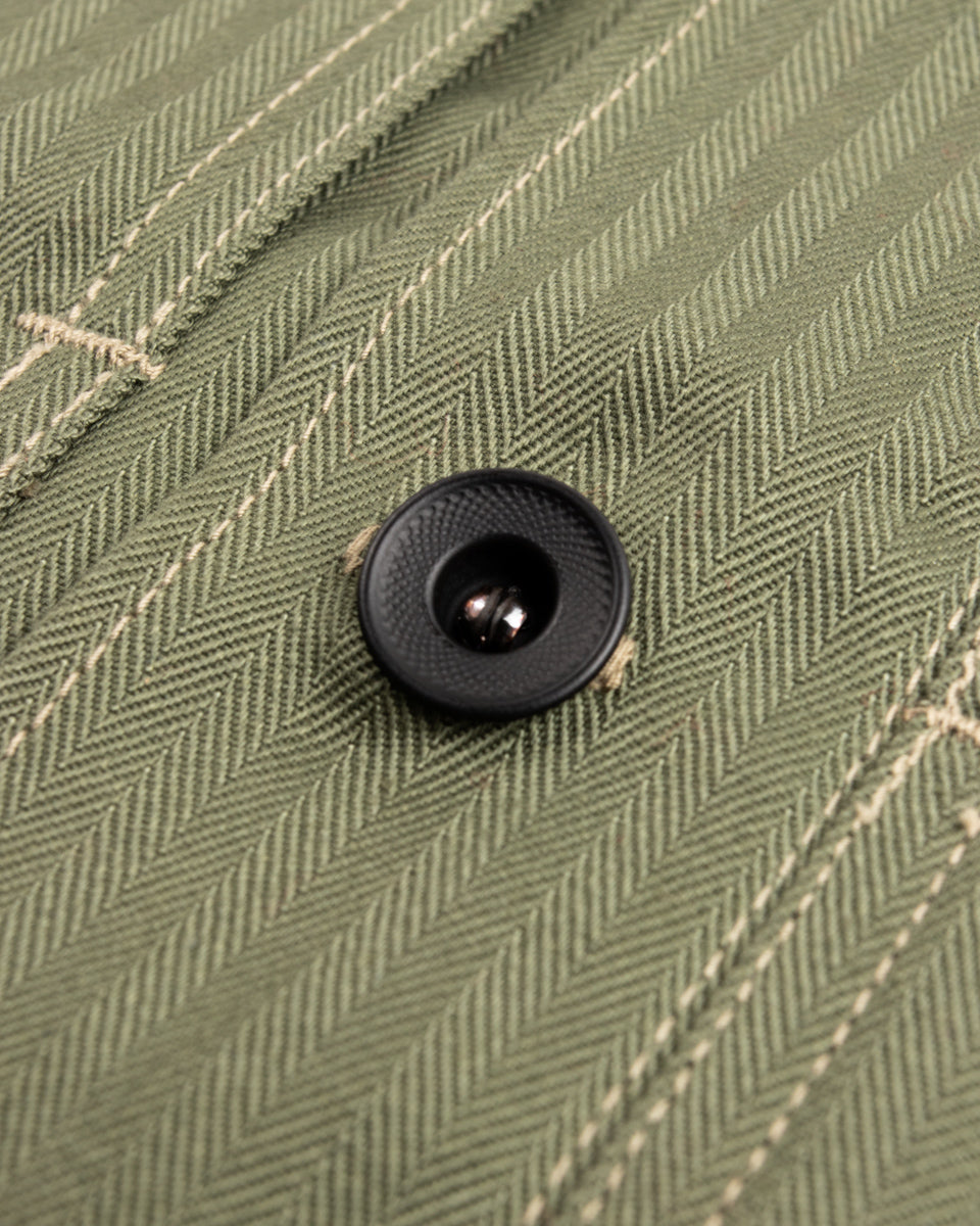 The Real McCoy's P-44 Utility Coat - Sage Green - Standard & Strange