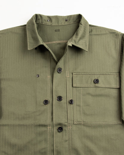 The Real McCoy's P-44 Utility Coat - Sage Green - Standard & Strange