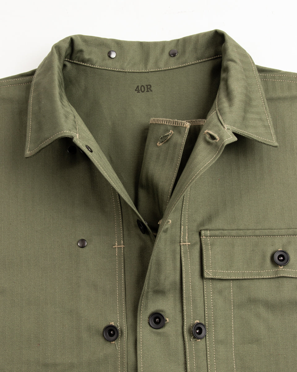 The Real McCoy's P-44 Utility Coat - Sage Green - Standard & Strange