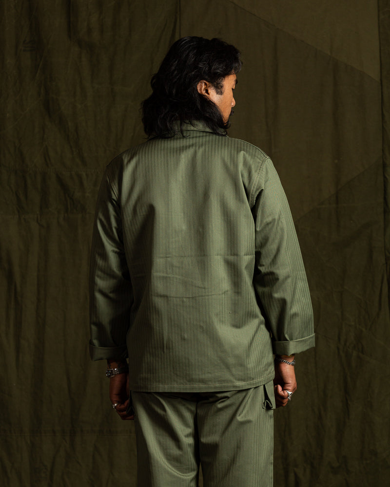 The Real McCoy's P-44 Utility Coat - Sage Green - Standard & Strange