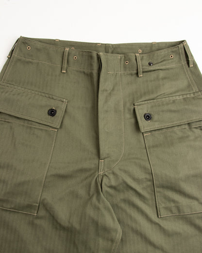 The Real McCoy's P-44 Utility Trousers - Sage Green - Standard & Strange