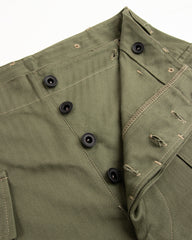 The Real McCoy's P-44 Utility Trousers - Sage Green - Standard & Strange