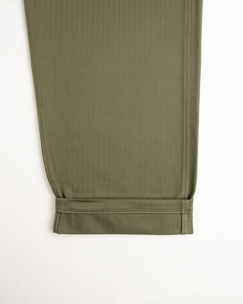 The Real McCoy's P-44 Utility Trousers - Sage Green - Standard & Strange