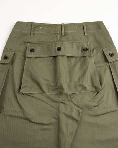 The Real McCoy's P-44 Utility Trousers - Sage Green - Standard & Strange