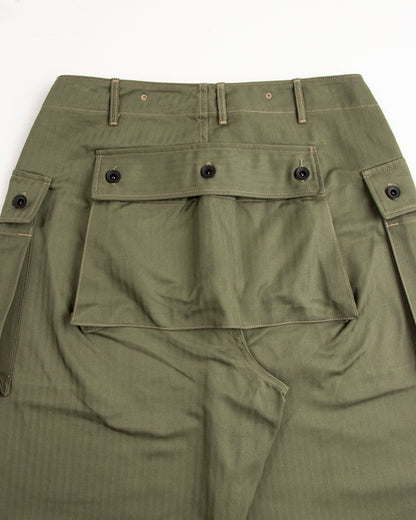 The Real McCoy's P-44 Utility Trousers - Sage Green - Standard & Strange