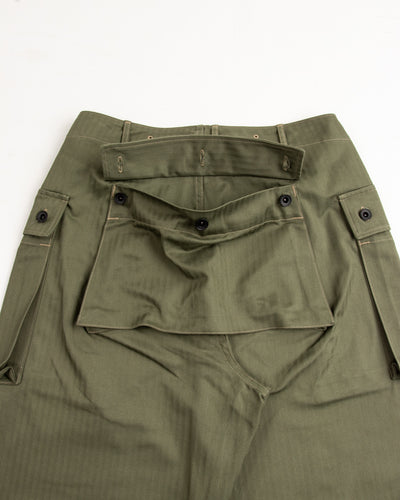 The Real McCoy's P-44 Utility Trousers - Sage Green - Standard & Strange