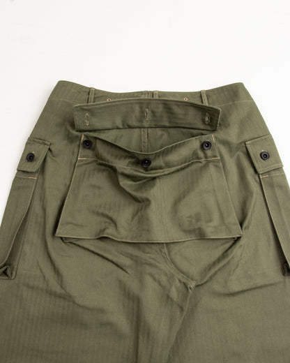 The Real McCoy's P-44 Utility Trousers - Sage Green - Standard & Strange
