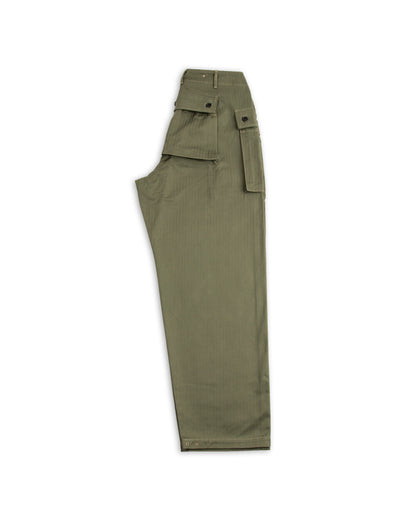 The Real McCoy's P-44 Utility Trousers - Sage Green - Standard & Strange