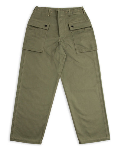 The Real McCoy's P-44 Utility Trousers - Sage Green - Standard & Strange