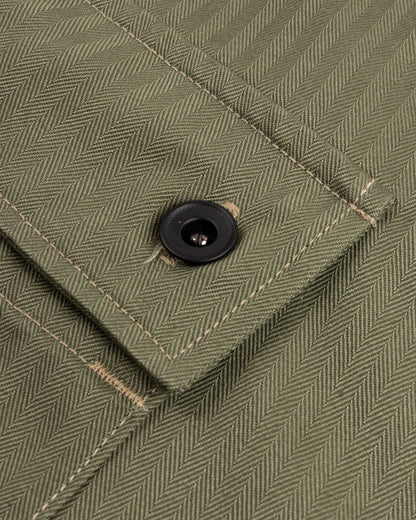 The Real McCoy's P-44 Utility Trousers - Sage Green - Standard & Strange