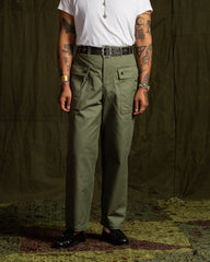 The Real McCoy's P-44 Utility Trousers - Sage Green - Standard & Strange