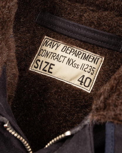 The Real McCoy's The Real McCoy's N-1 Deck Jacket (2021 Model) - Navy (Plain) - Standard & Strange