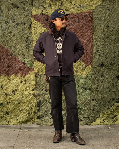 The Real McCoy's The Real McCoy's N-1 Deck Jacket (2021 Model) - Navy (Plain) - Standard & Strange