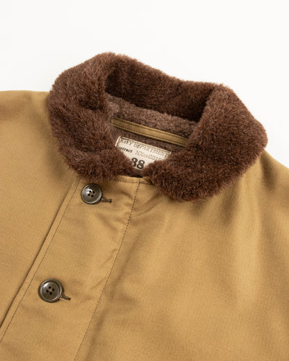 The Real McCoy's The Real McCoy's N-1 Deck Jacket (2022 Model) - Khaki (Plain) - Standard & Strange