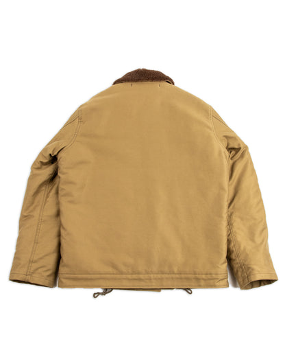 The Real McCoy's The Real McCoy's N-1 Deck Jacket (2022 Model) - Khaki (Plain) - Standard & Strange