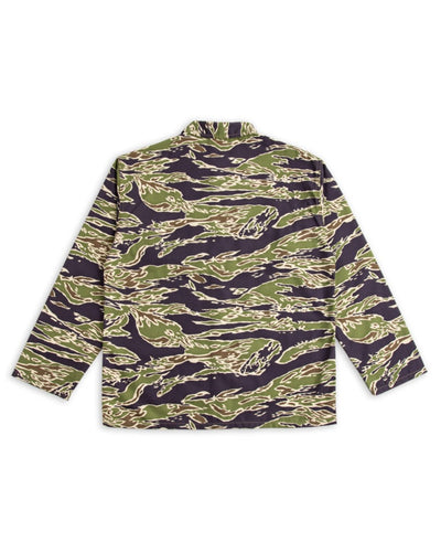The Real McCoy's Tiger Camouflage Shirt - Late War Green - Standard & Strange