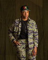 The Real McCoy's Tiger Camouflage Shirt - Late War Green - Standard & Strange