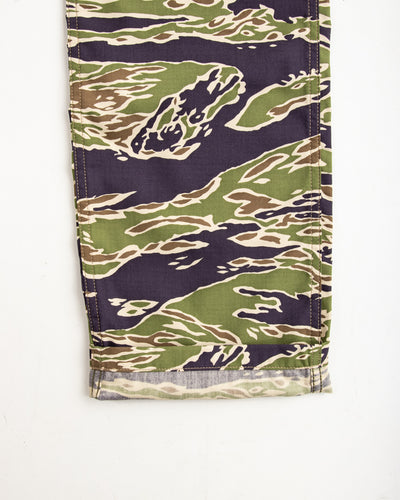 The Real McCoy's Tiger Camouflage Trousers - Late War Green - Standard & Strange