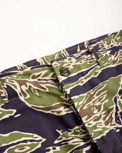 The Real McCoy's Tiger Camouflage Trousers - Late War Green - Standard & Strange