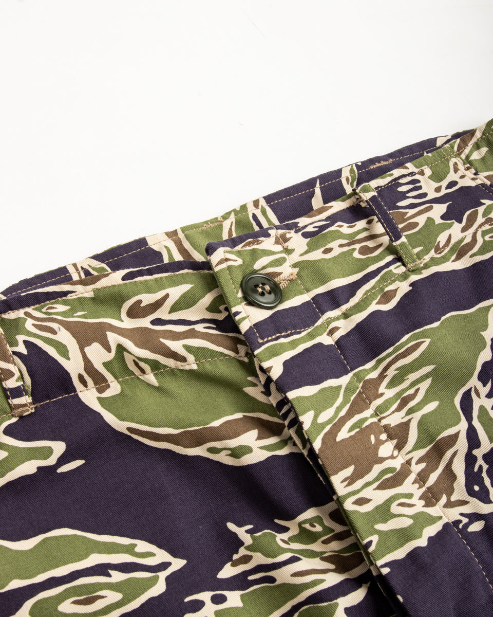 The Real McCoy's Tiger Camouflage Trousers - Late War Green - Standard & Strange