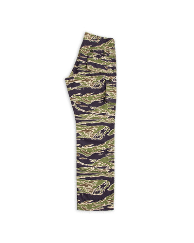 The Real McCoy's Tiger Camouflage Trousers - Late War Green - Standard & Strange