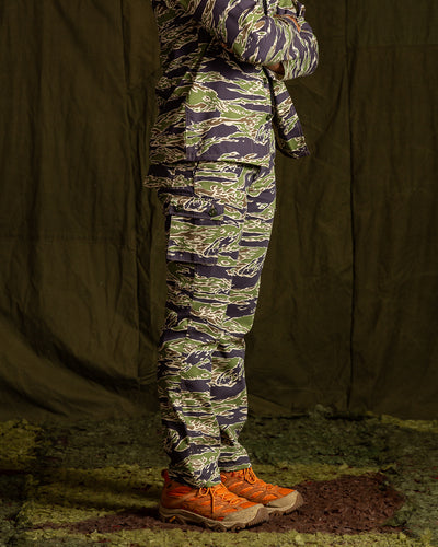The Real McCoy's Tiger Camouflage Trousers - Late War Green - Standard & Strange