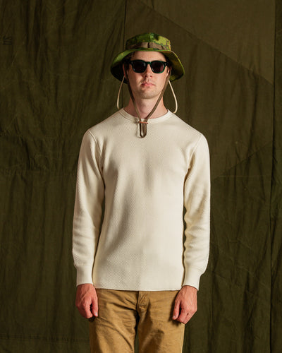 The Real McCoy's U.S. Army Military Thermal Shirt - Ivory - Standard & Strange