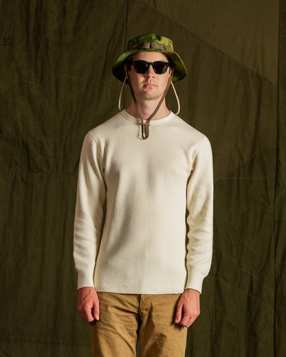 The Real McCoy's U.S. Army Military Thermal Shirt - Ivory - Standard & Strange