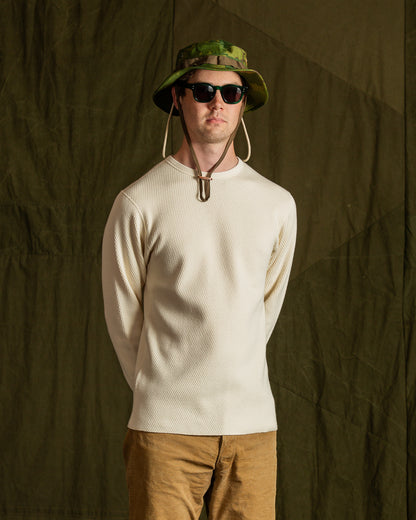 The Real McCoy's U.S. Army Military Thermal Shirt - Ivory - Standard & Strange