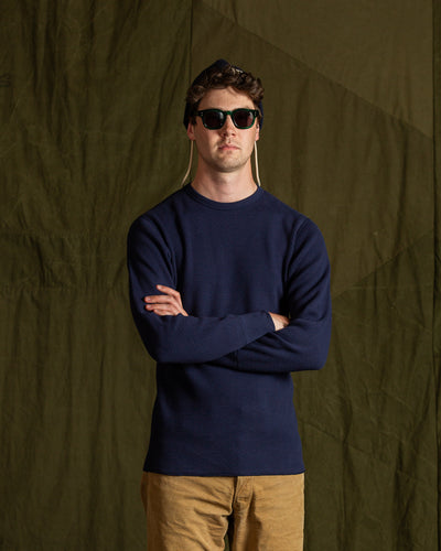 The Real McCoy's U.S. Army Military Thermal Shirt - Navy - Standard & Strange