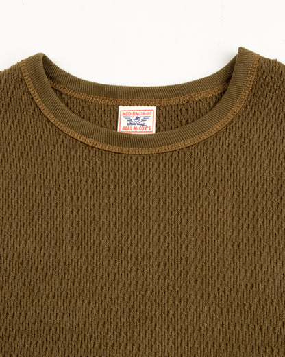 The Real McCoy's U.S. Army Military Thermal Shirt - Olive - Standard & Strange