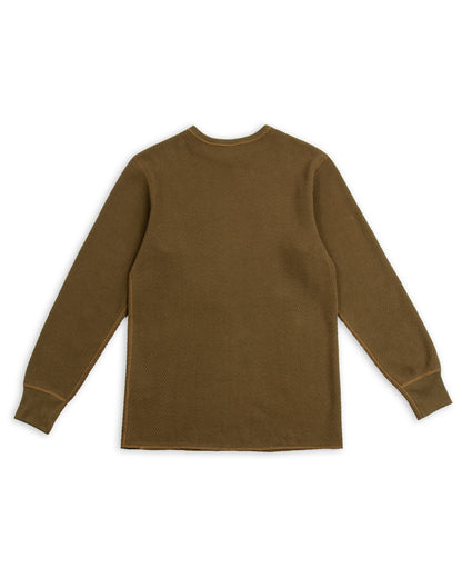 The Real McCoy's U.S. Army Military Thermal Shirt - Olive - Standard & Strange