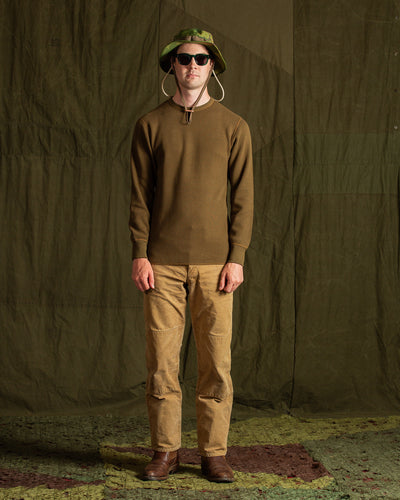 The Real McCoy's U.S. Army Military Thermal Shirt - Olive - Standard & Strange