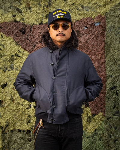 The Real McCoy's U.S.N. M-43 Deck Jacket - Navy - Standard & Strange